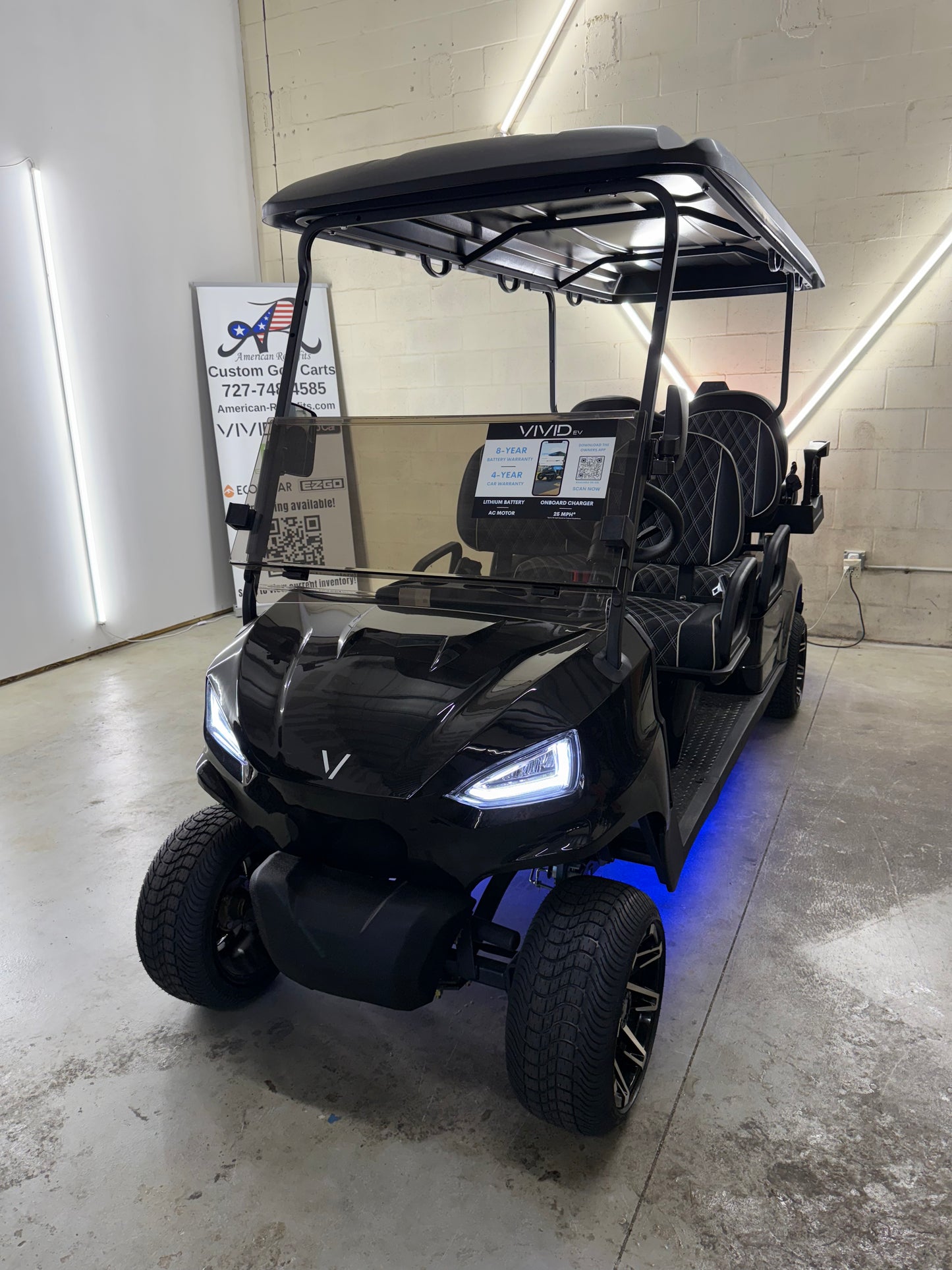 New 2024 VIVID EV V6 Lithium 6 Seater