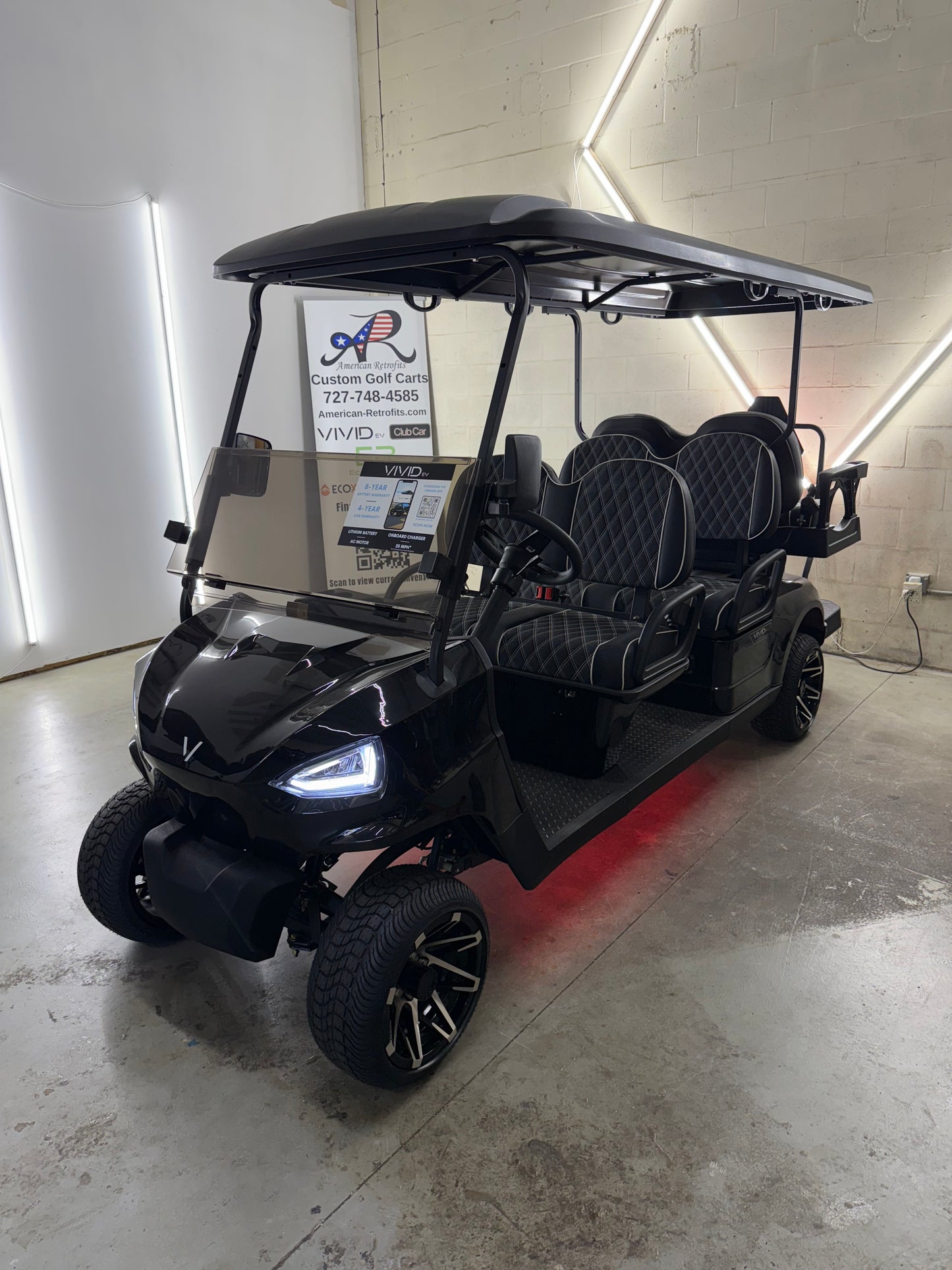 New 2024 VIVID EV V6 Lithium 6 Seater