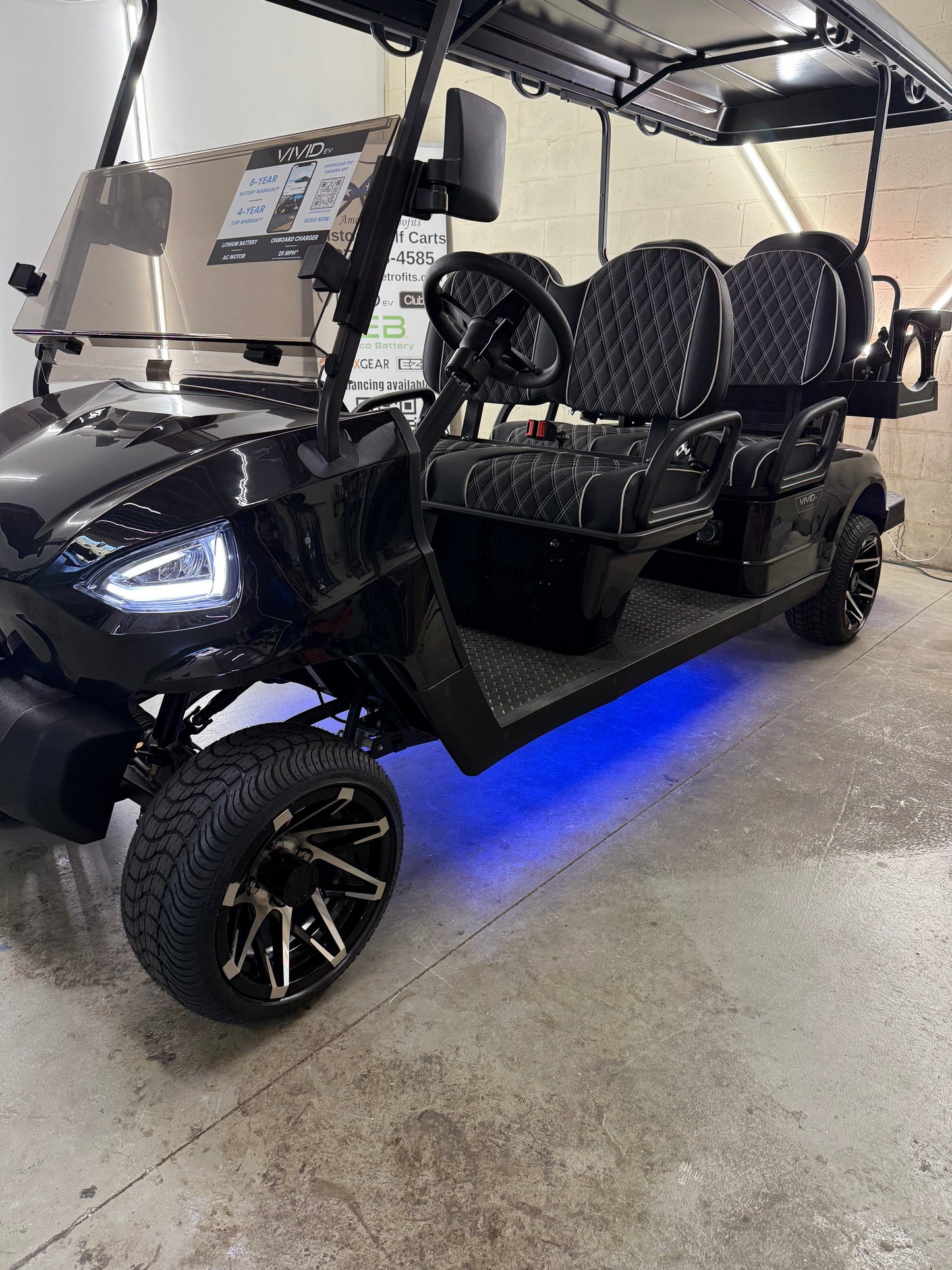 New 2024 VIVID EV V6 Lithium 6 Seater