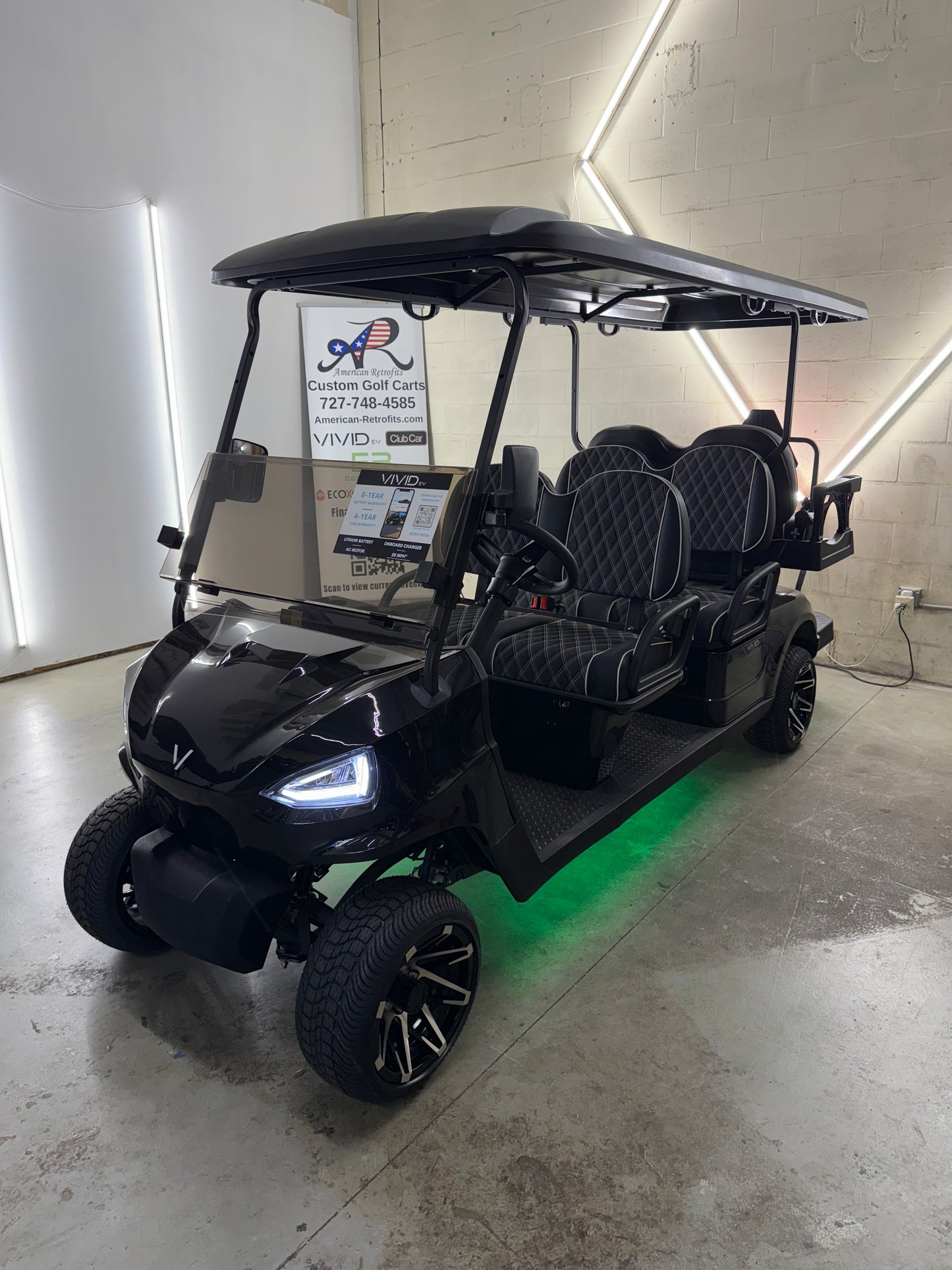 New 2024 VIVID EV V6 Lithium 6 Seater