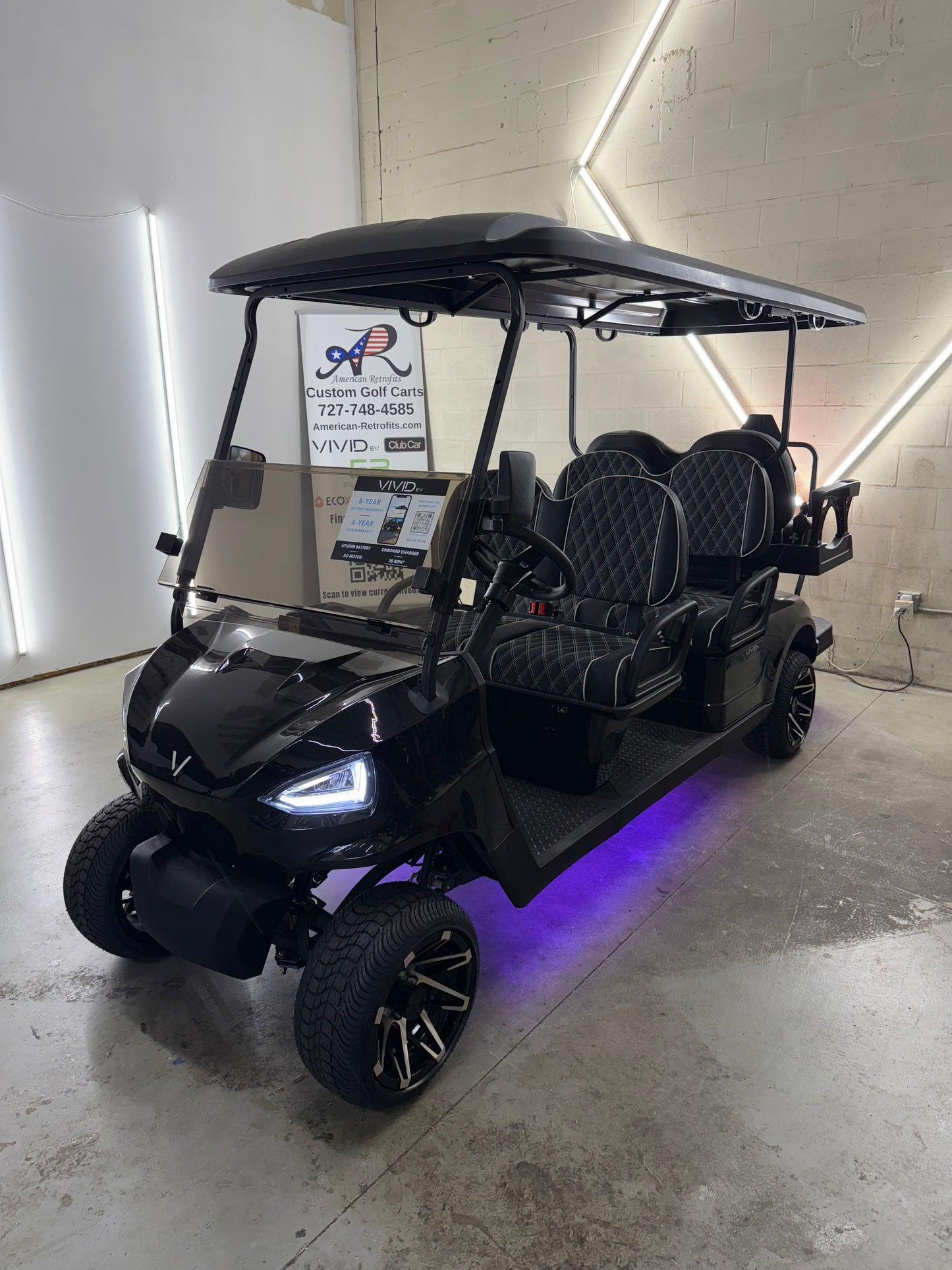 New 2024 VIVID EV V6 Lithium 6 Seater