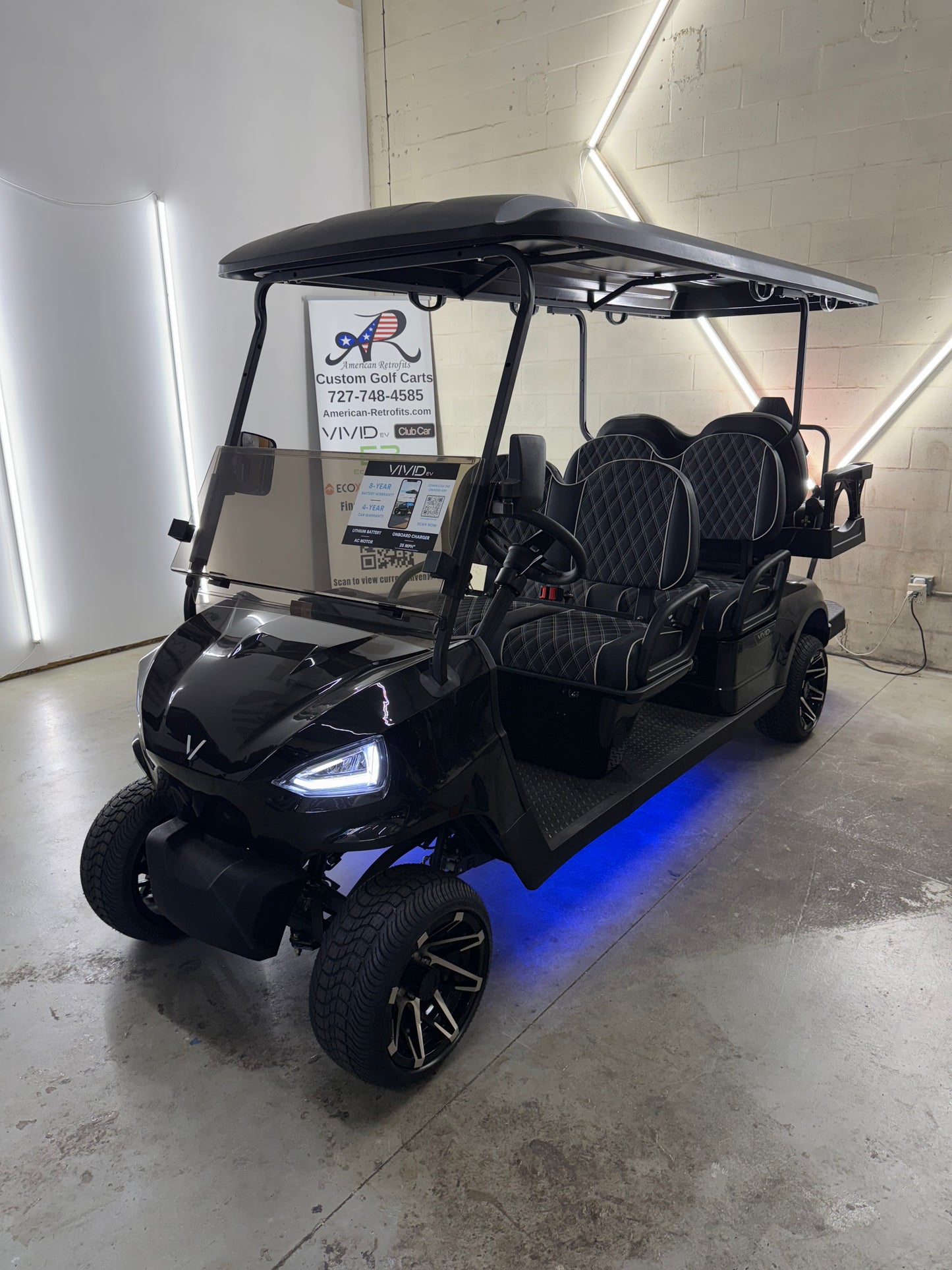 New 2024 VIVID EV V6 Lithium 6 Seater