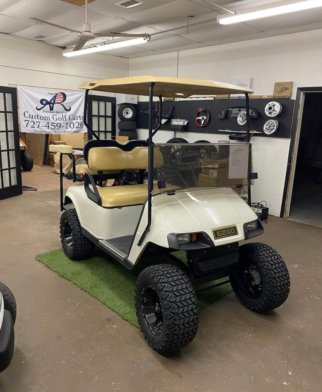 2009/2021 Built EZGO TXT 4 Seater Golf Cart