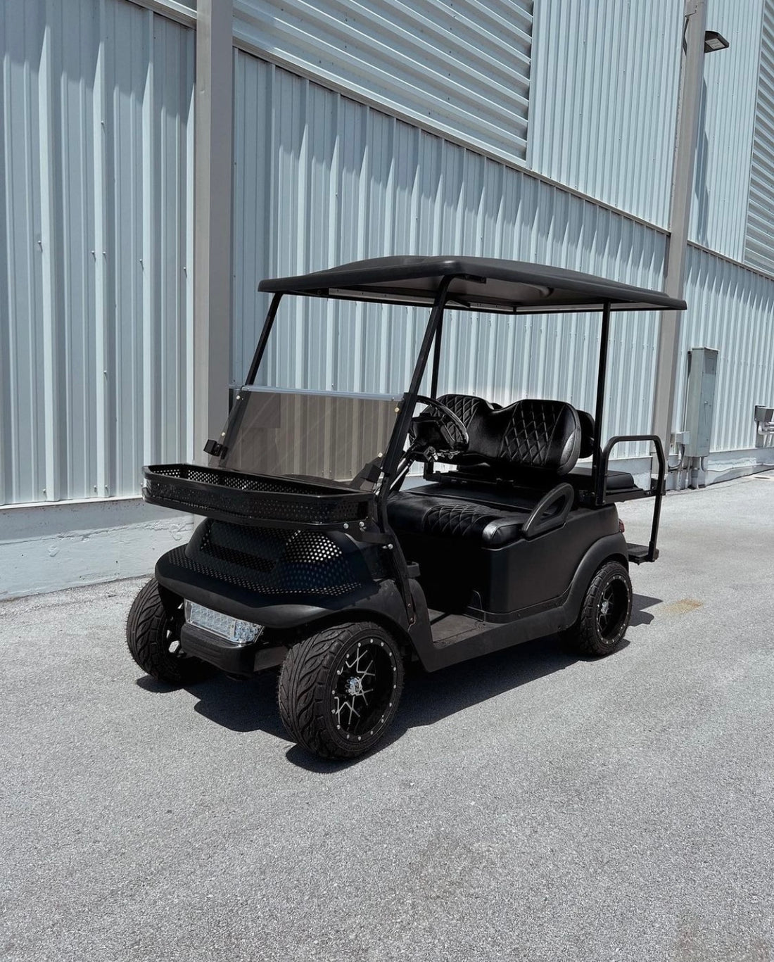 Satin Black Club Car Precedent Ozona,FL