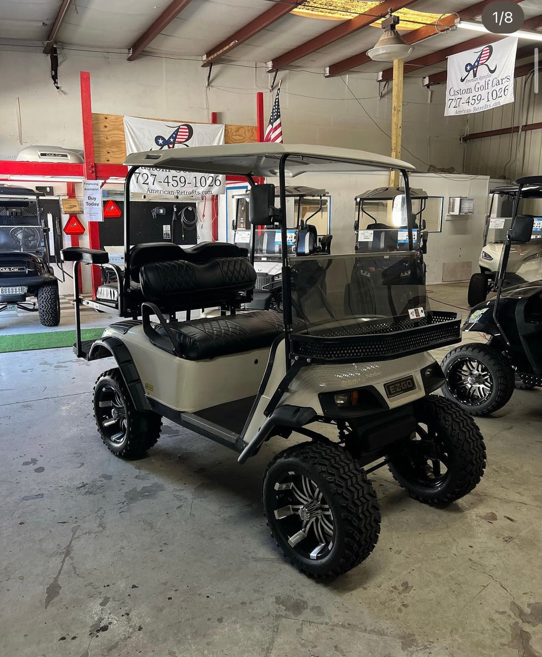 Lifted EZGO St. Petersburg, FL