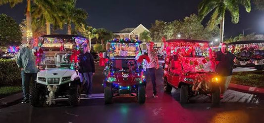 Golf Carts and Holiday Fun — Florida’s Favorite Family Tradition