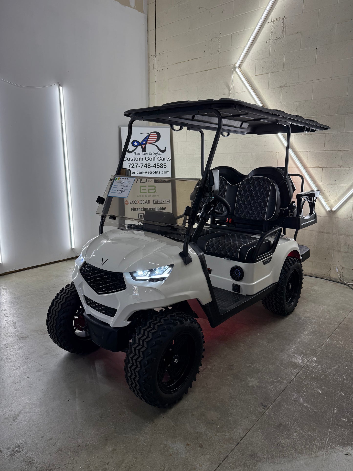 2025 VIVID EV 4 Seater Lifted Lithium