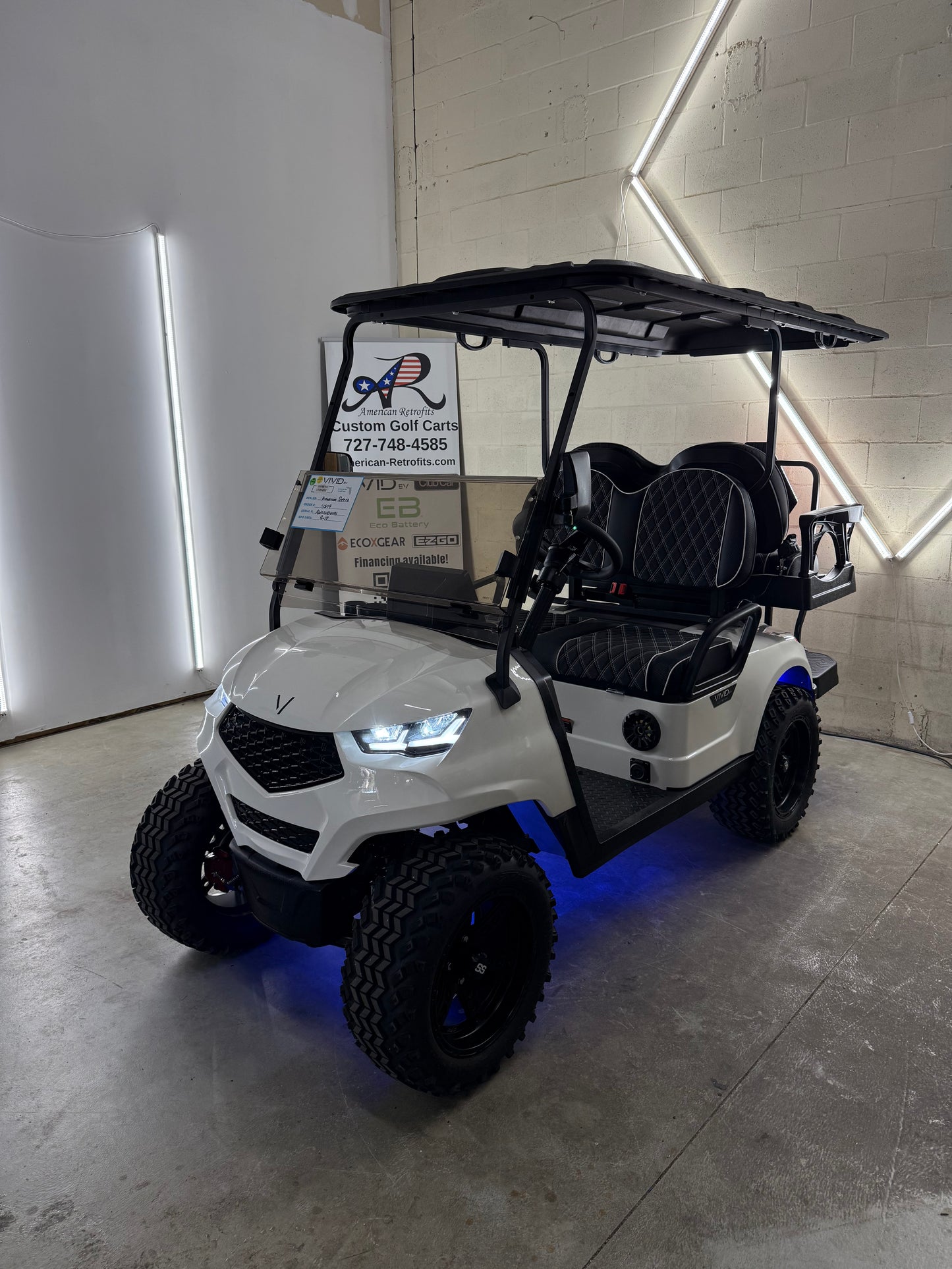 2025 VIVID EV 4 Seater Lifted Lithium