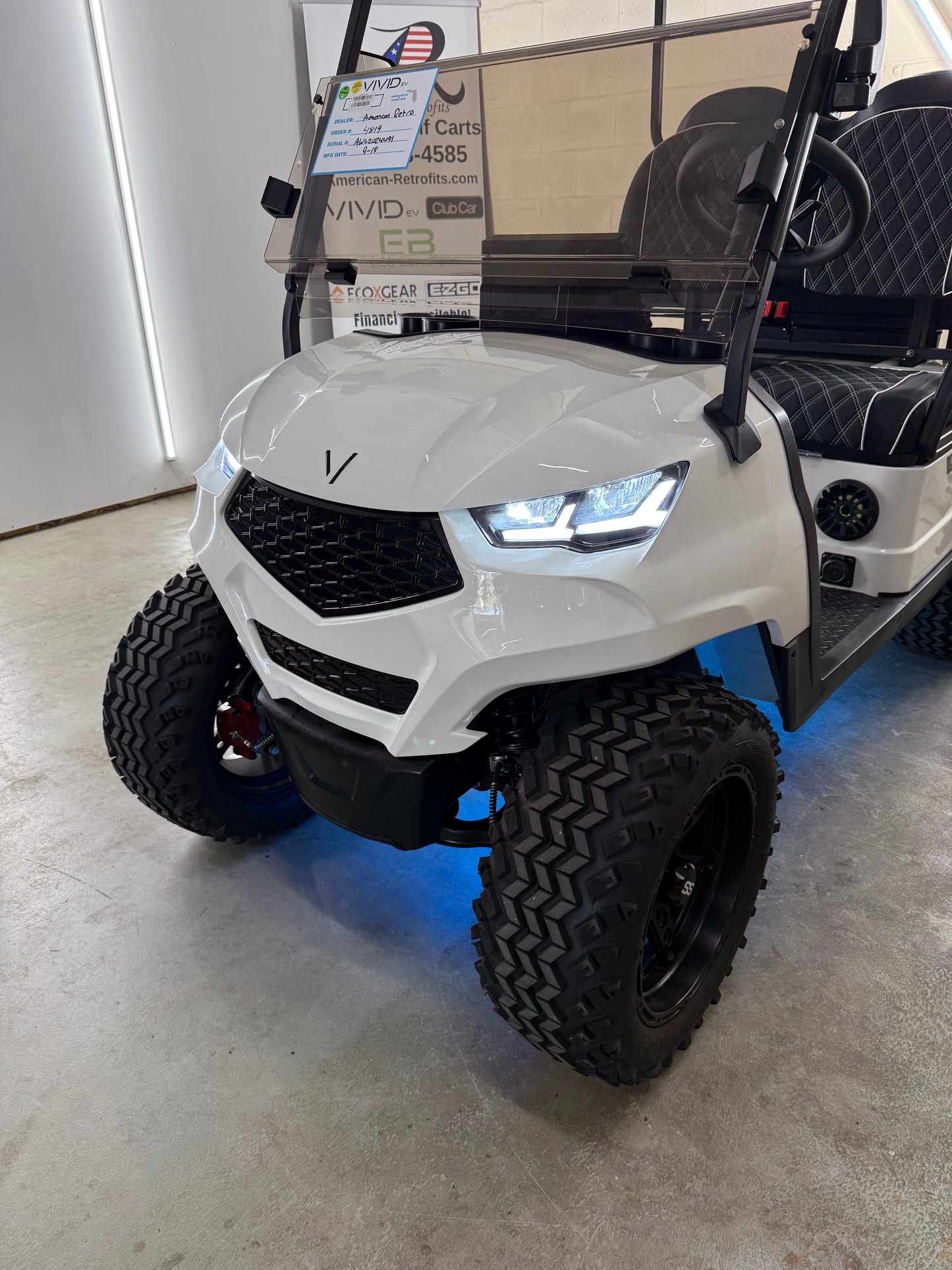 2025 VIVID EV 4 Seater Lifted Lithium