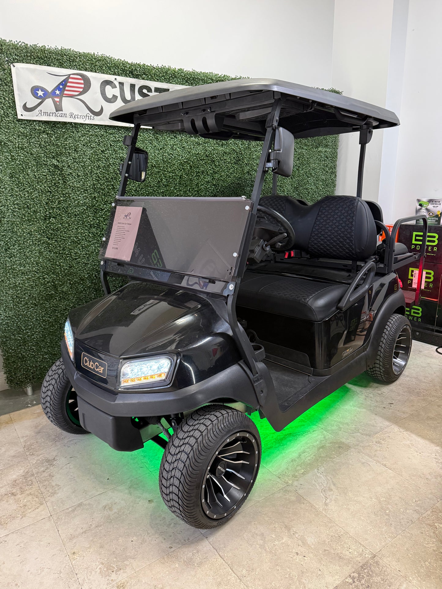 2020 Club Car Tempo 33 MPH EcoBattery Lithium | American Retrofits Signature Series