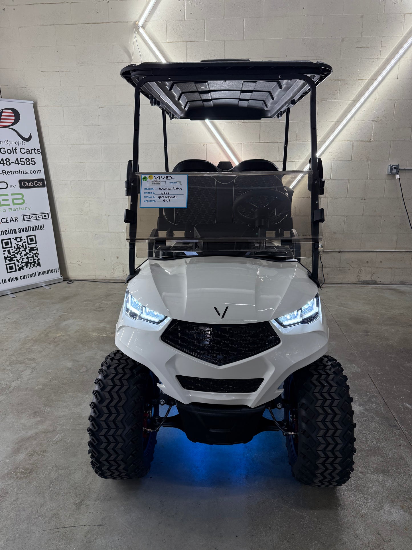 2025 VIVID EV 4 Seater Lifted Lithium