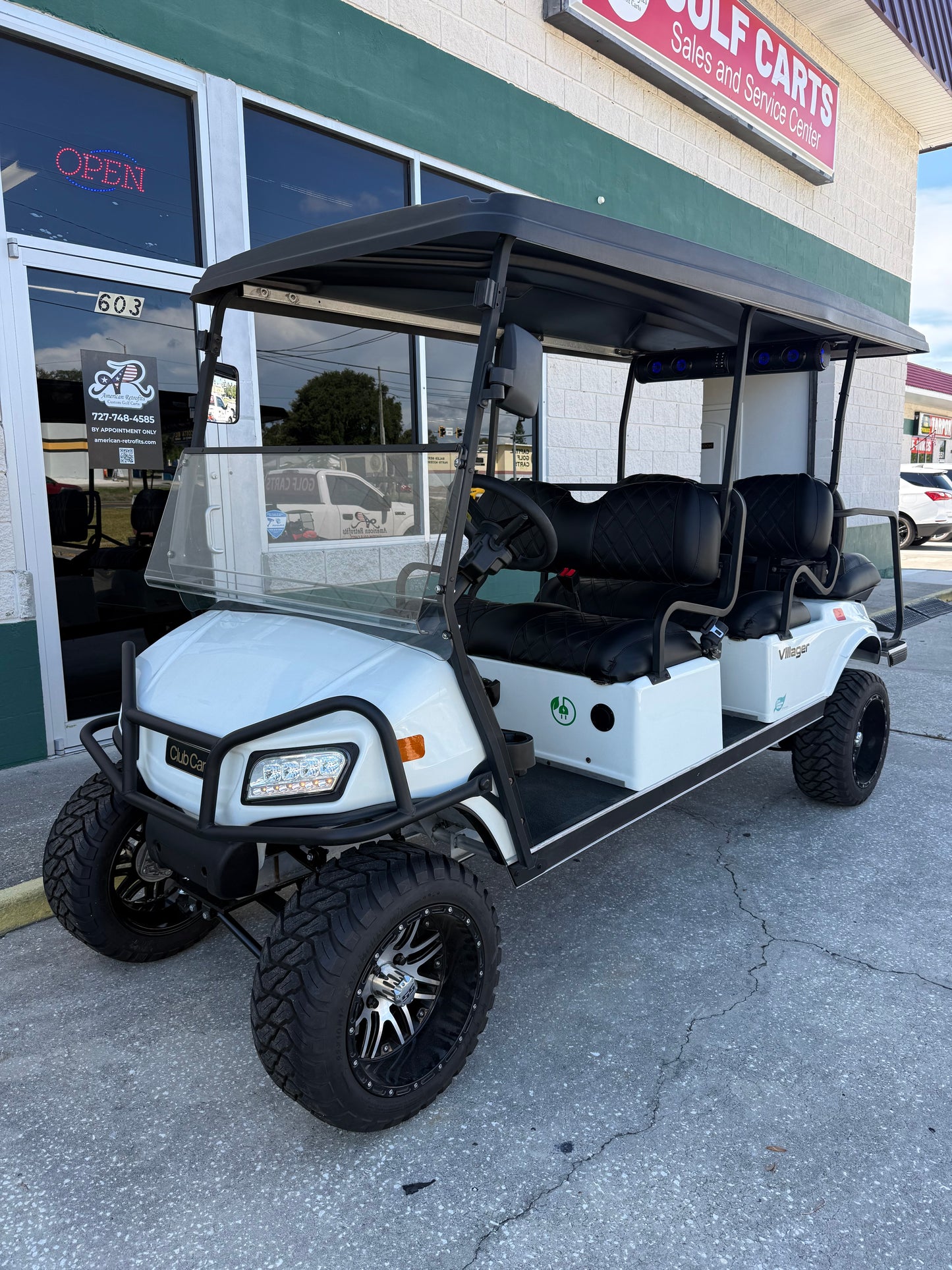 2020 Club Car Villager 6 | 35+ MPH EcoBattery AC Lithium | Certified Refurbished