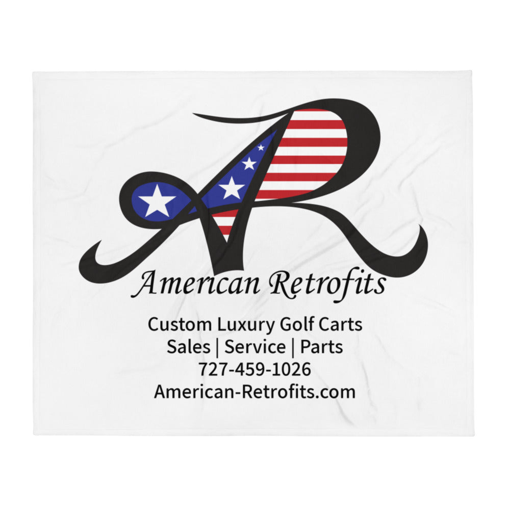 American Retrofits Throw Blanket